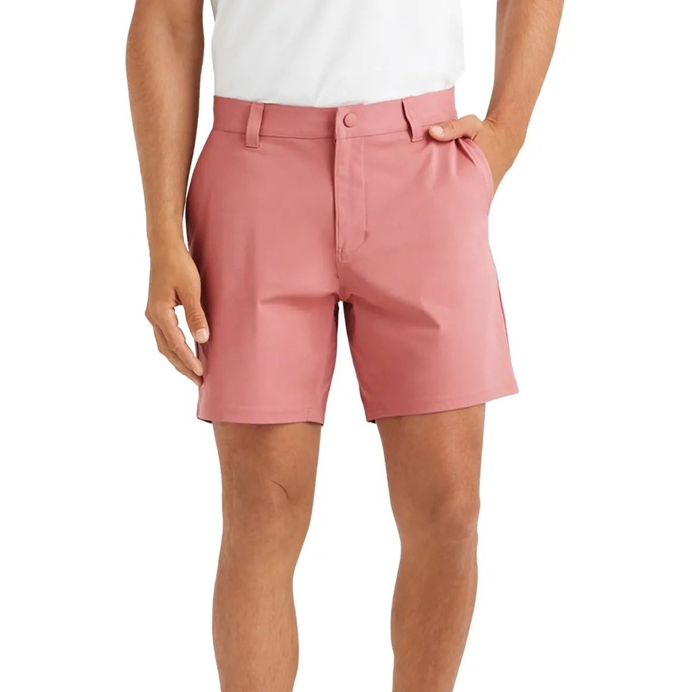 Rhone Mens Resort Shorts Size 40 Dusty Rose Pink Performance Golf Activewear